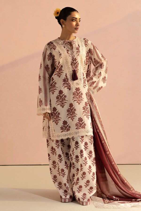 My Fashion Road Coco Prints by Zara Shahjahan Unstitched Collection 2025 | Amari-1B