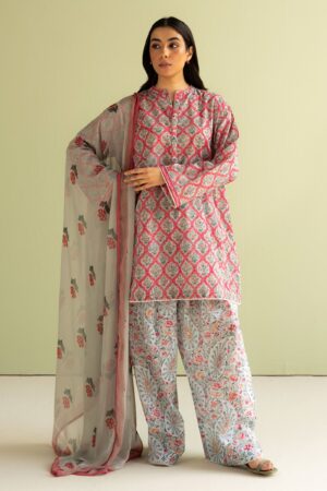 My Fashion Road Coco Prints by Zara Shahjahan Unstitched Collection 2025 | Amaya-10B
