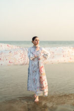 My Fashion Road Qalamkar Sahil Luxury Lawn Unstitched Collection 2025 | FK-02 ISABELLA My Fashion Road Qalamkar Sahil Luxury Lawn Unstitched Collection 2025 | FK-02 ISABELLA