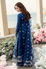 My Fashion Road Qalamkar Sahil Luxury Lawn Unstitched Collection 2025 | FK-05 AURORA