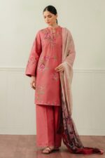 My Fashion Road Coco by Zara Shahjahan Embroidered Unstitched Lawn 2025 | 4A
