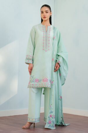 My Fashion Road Coco by Zara Shahjahan Embroidered Unstitched Lawn 2025 | 9A
