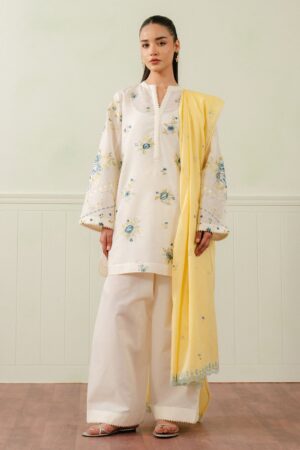 My Fashion Road Coco by Zara Shahjahan Embroidered Unstitched Lawn 2025 | 10B