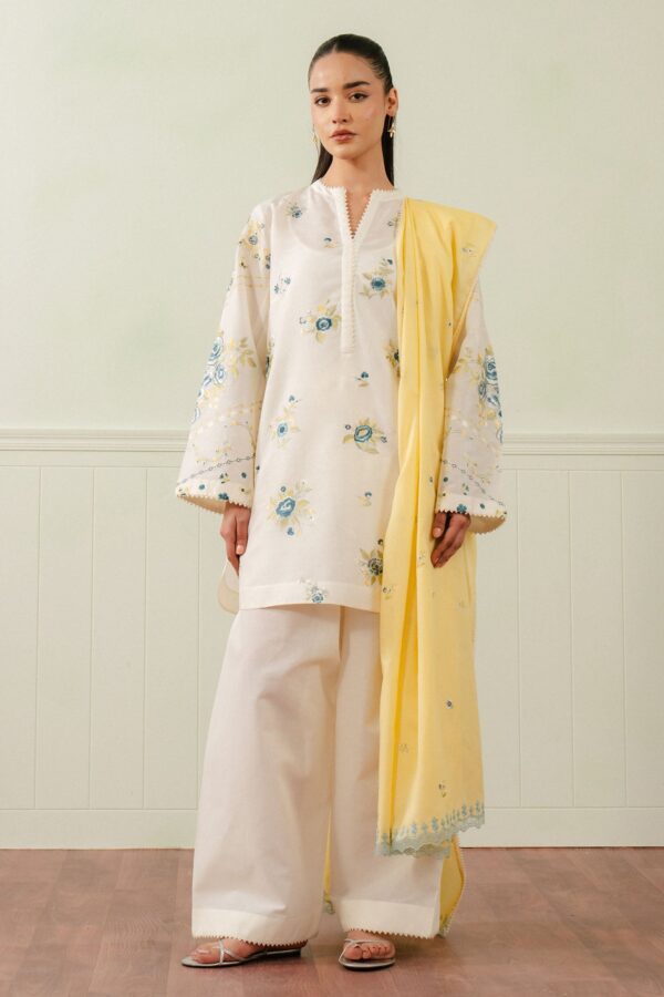 My Fashion Road Coco by Zara Shahjahan Embroidered Unstitched Lawn 2025 | 10B