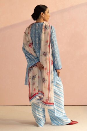 My Fashion Road Coco Prints by Zara Shahjahan Unstitched Collection 2025 | Ruby-9B
