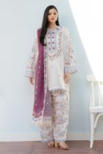My Fashion Road Coco by Zara Shahjahan Embroidered Unstitched Lawn 2025 | 2B My Fashion Road Coco by Zara Shahjahan Embroidered Unstitched Lawn 2025 | 2B