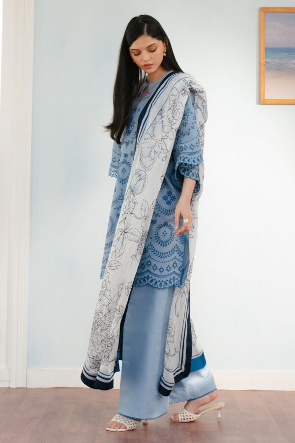 My Fashion Road Coco by Zara Shahjahan Embroidered Unstitched Lawn 2025 | 6B