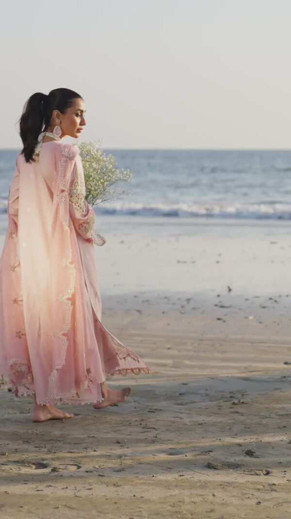 My Fashion Road Qalamkar Sahil Luxury Lawn Unstitched Collection 2025 | FK-08 REEM