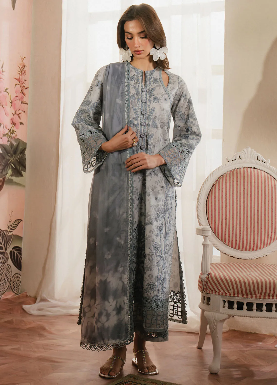 My Fashion Road Ayzel by Afrozeh Printed Lawn Unstitched Collection Suit | D-8 My Fashion Road Ayzel by Afrozeh Printed Lawn Unstitched Collection Suit | D-8