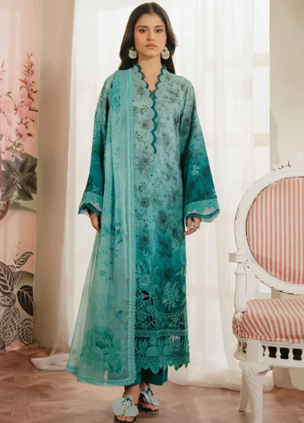 My Fashion Road Ayzel by Afrozeh Printed Lawn Unstitched Collection Suit | D-9