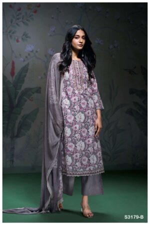 My Fashion Road Ganga Fashion Aalaiyah Summer Collection Fancy Cotton Suit | S3179 – B