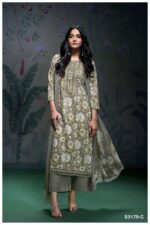 My Fashion Road Ganga Fashion Aalaiyah Summer Collection Fancy Cotton Suit | S3179 – C