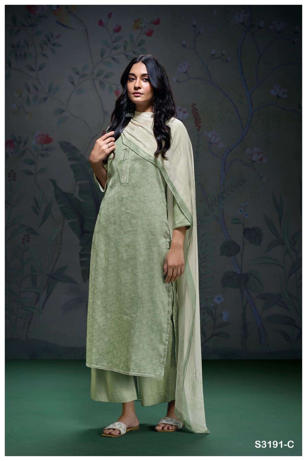 My Fashion Road Ganga Fashion Aanya Fancy Cotton Satin Suit | S3191 – C My Fashion Road Ganga Fashion Aanya Fancy Cotton Satin Suit | S3191 – C