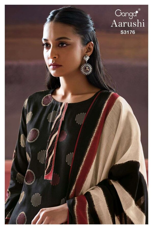 My Fashion Road Ganga Fashion Aarushi Premium Design Cotton Ladies Suit | S3176 – D