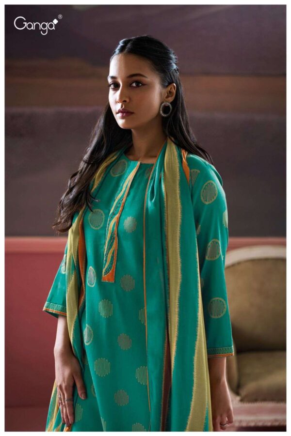 My Fashion Road Ganga Fashion Aarushi Premium Design Cotton Ladies Suit | S3176 – A