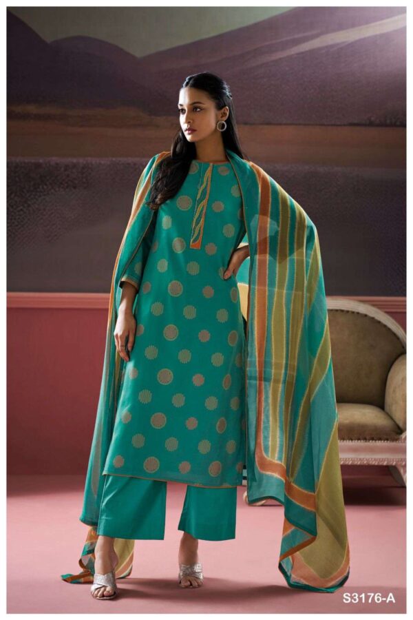 My Fashion Road Ganga Fashion Aarushi Premium Design Cotton Ladies Suit | S3176 – A