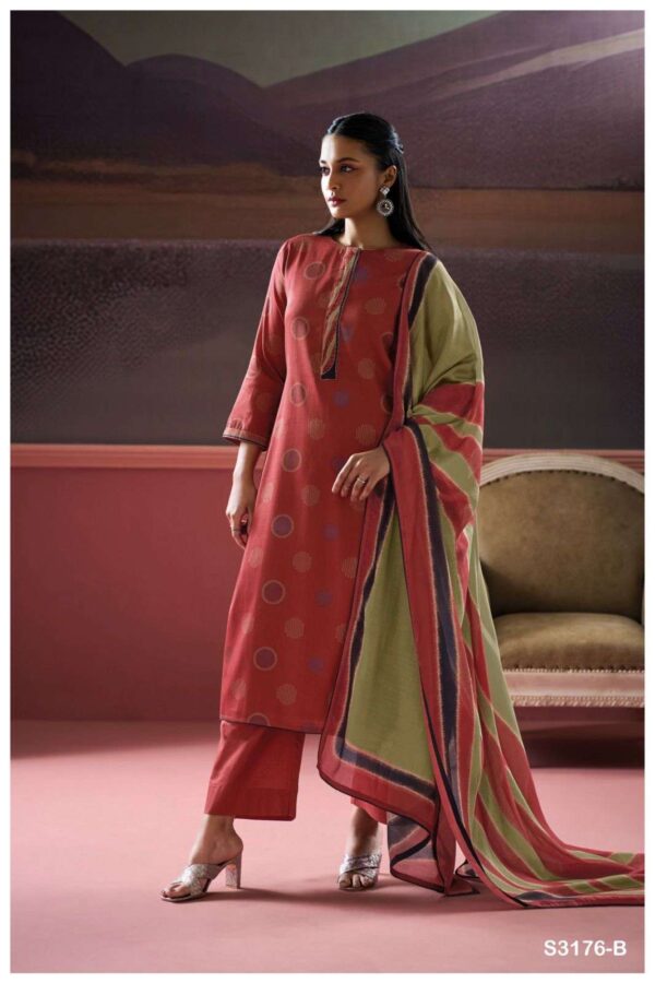 My Fashion Road Ganga Fashion Aarushi Premium Design Cotton Ladies Suit | S3176 – B