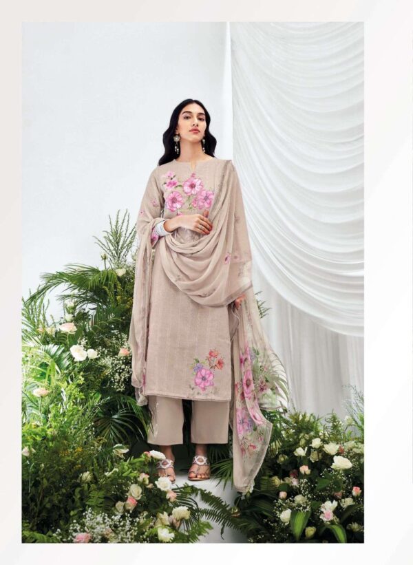 My Fashion Road Ganga Fashion Ahren Designer Cotton Jacquard Suit | C2020