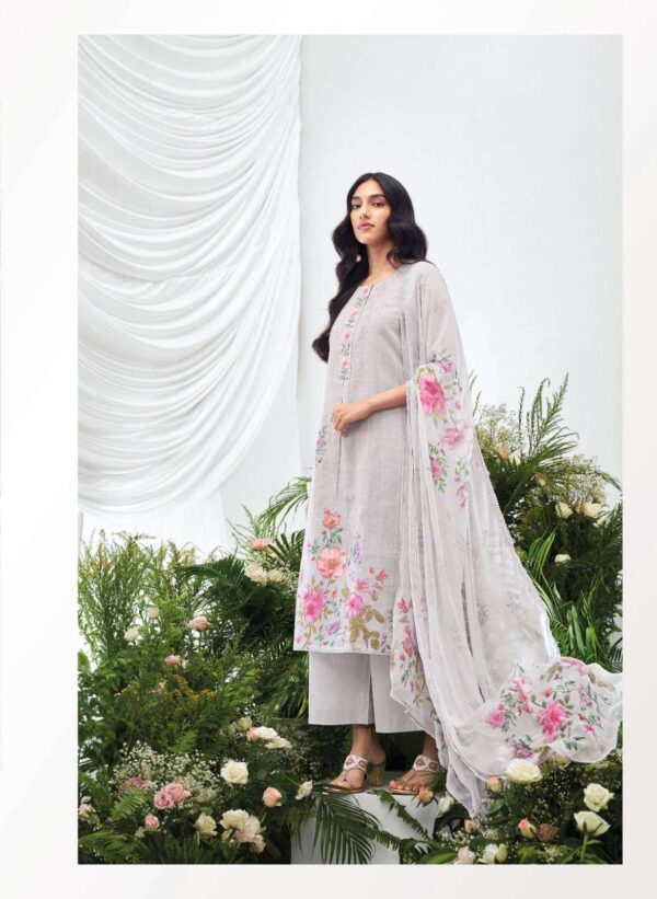 My Fashion Road Ganga Fashion Ahren Designer Cotton Jacquard Suit | C2017