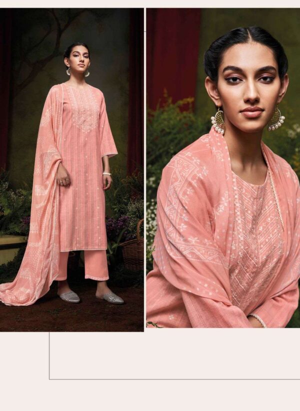 My Fashion Road Ganga Fashion Alira Fancy Handloom Cotton Ladies Suit | C2002