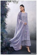 My Fashion Road Ganga Fashion Althea Printed Cotton Linen Suit | S2851 – B