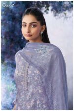 My Fashion Road Ganga Fashion Althea Printed Cotton Linen Suit | S2851 – B
