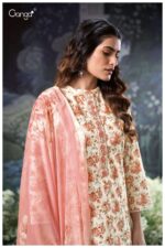 My Fashion Road Ganga Fashion Brita Fancy Cotton Ladies Suit | S3180 – D