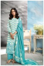 My Fashion Road Ganga Fashion Carmen Premium Design Bemberg Silk Suit | S3231 – C