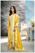 My Fashion Road Ganga Fashion Carmen Premium Design Bemberg Silk Suit | S3231 – D