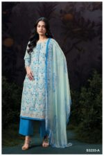 My Fashion Road Ganga Fashion Davie Designer Prints Cotton Ladies Suit | S3233 – A