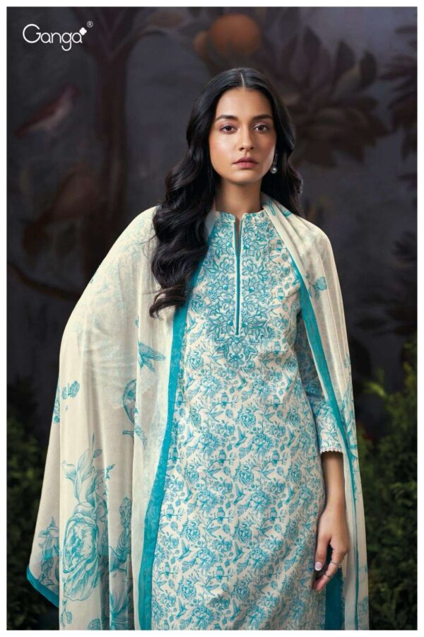 My Fashion Road Ganga Fashion Eliya Exclusive Cotton Ladies Suit  | S3245 – B
