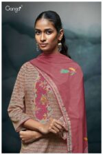 My Fashion Road Ganga Fashion Hadian Fancy Cotton Salwar Kameez | S3172 – B