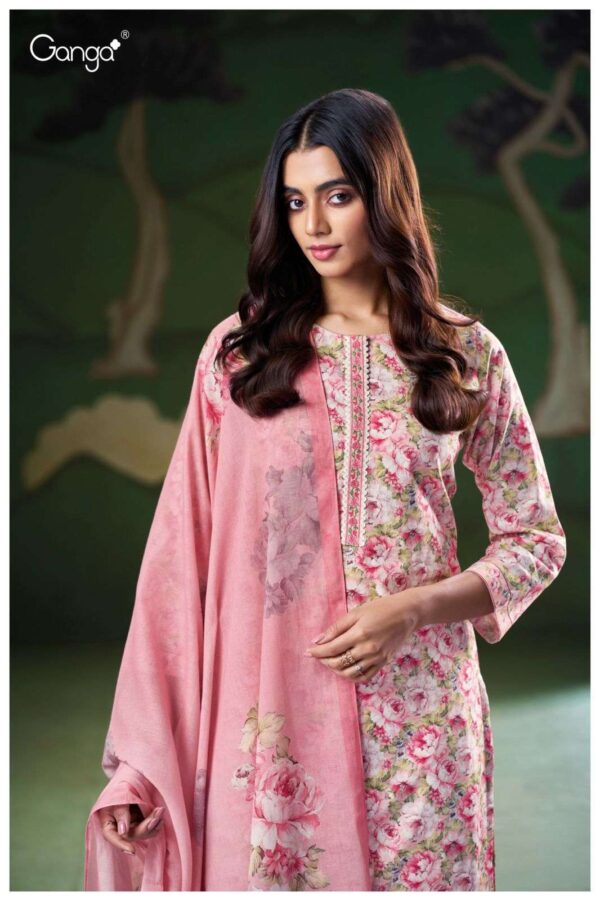 My Fashion Road Ganga Fashion Ikshana Exclusive Cotton Ladies Dress | S3121 – B