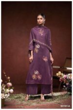 My Fashion Road Ganga Fashion Ilah Cotton Satin Premium Design Suit | S3197 – A