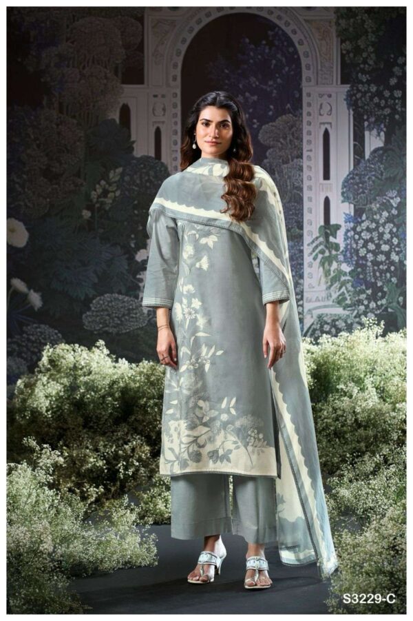 My Fashion Road Ganga Fashion Laci Latest Designs Cotton Suit | S3229 – C