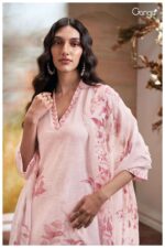 My Fashion Road Ganga Fashion Manasvi Fancy Cotton Linen Suit  | S2659 – D