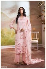 My Fashion Road Ganga Fashion Manasvi Fancy Cotton Linen Suit  | S2659 – D