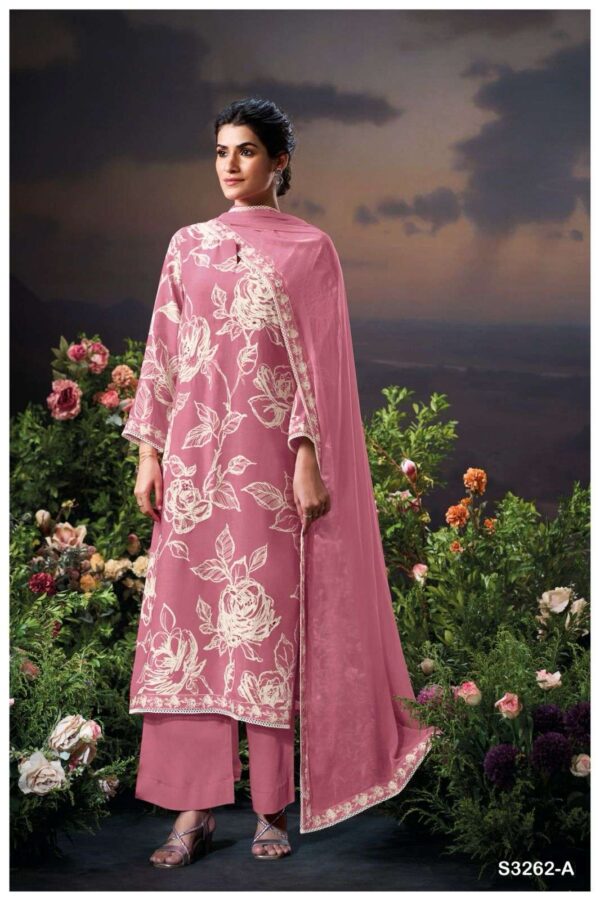 My Fashion Road Ganga Fashion Mukti Exclusive Muslin Suit | S3262 – A