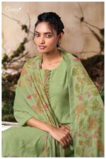 My Fashion Road Ganga Fashion Umbi Woven Cotton Premium Design Suit | S2893 – B