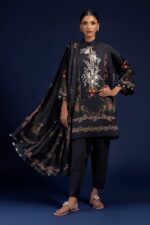 My Fashion Road Sana Safinaz Mahay Unstitched Lawn 2025 Vol 1 | H251-005A