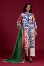 My Fashion Road Sana Safinaz Mahay Unstitched Lawn 2025 Vol 1 | H251-006A
