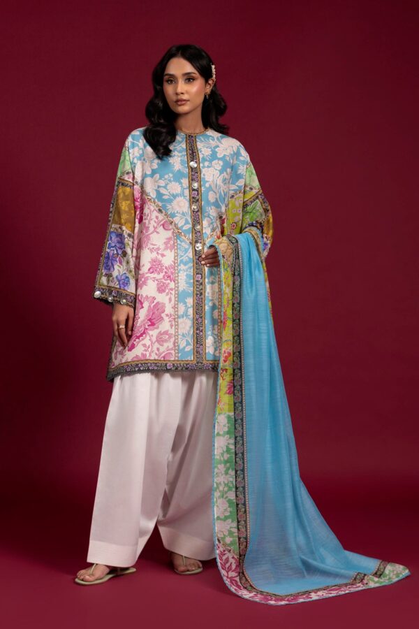 My Fashion Road Sana Safinaz Mahay Unstitched Lawn 2025 Vol 1 | H251-006B