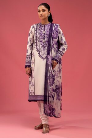 My Fashion Road Sana Safinaz Mahay Unstitched Lawn 2025 Vol 1 | H251-011B