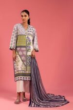 My Fashion Road Sana Safinaz Mahay Unstitched Lawn 2025 Vol 1 | H251-012A