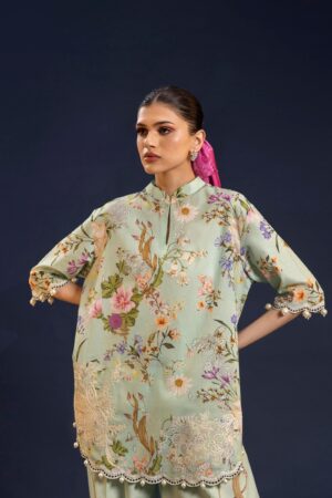 My Fashion Road Sana Safinaz Mahay Unstitched Lawn 2025 Vol 1 | H251-014B