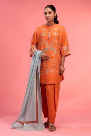 My Fashion Road Sana Safinaz Mahay Unstitched Lawn 2025 Vol 1 | H251-016B
