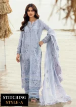 My Fashion Road Nureh Chikankari Swiss Unstitched Lawn 2025 | NE-150