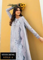 My Fashion Road Nureh Chikankari Swiss Unstitched Lawn 2025 | NE-150