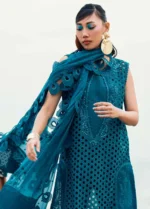 My Fashion Road Nureh Chikankari Swiss Unstitched Lawn 2025 | NE-148