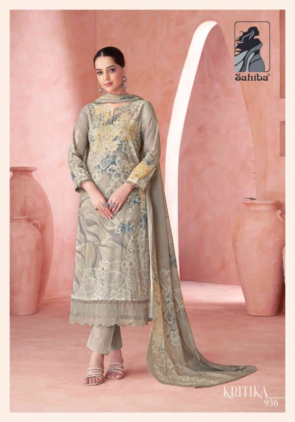 My Fashion Road Sahiba Kritika Pure Cotton Fancy Ladies Suit  – 936